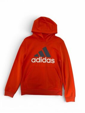 adidas Orange Logo Hoodie size XL (18-20)